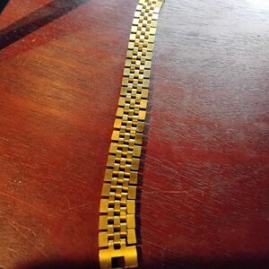 Gold Jubilee Style Watch Bracelet